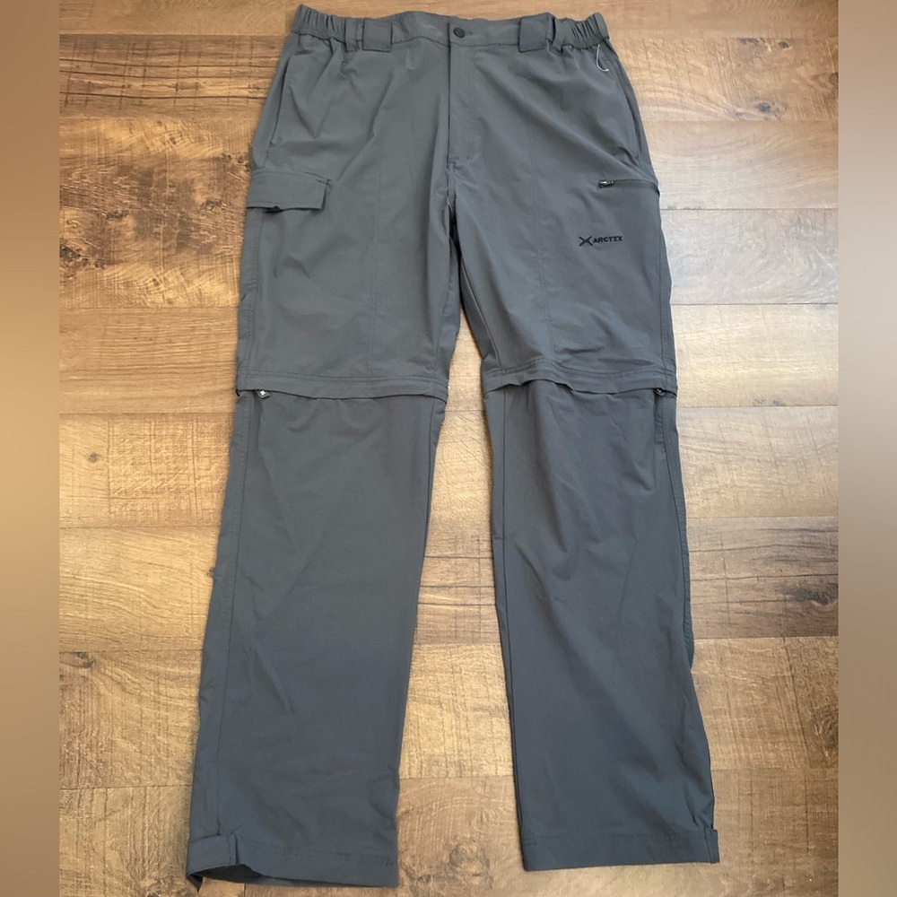 Arctix NWOT Dark Gray Convertible Cargo Pants Men’s L 36-38W